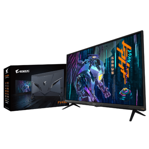 מסך ענק AORUS FV43U QLED UHD 4K