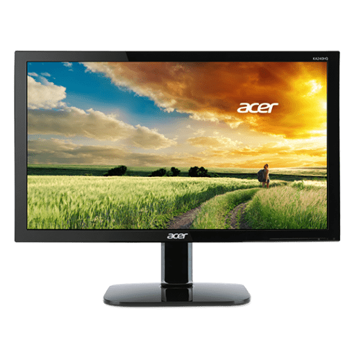 מסך מחשב Acer KA240Y bmiix FHD VA 1ms Vga Hdmi Vesa 23.8